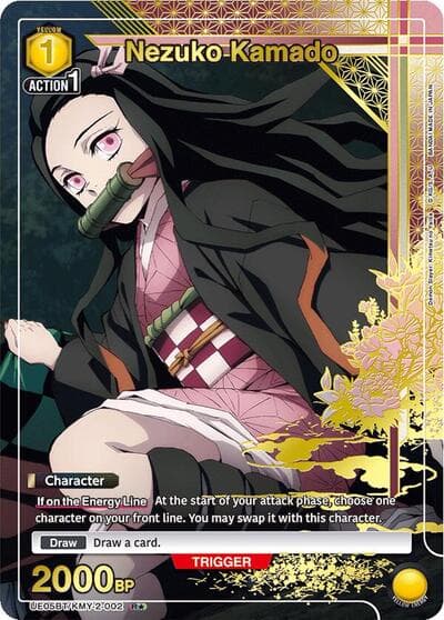 Nezuko Kamado (Vol.2 R★) (UE05BT/KMY-2-002) card