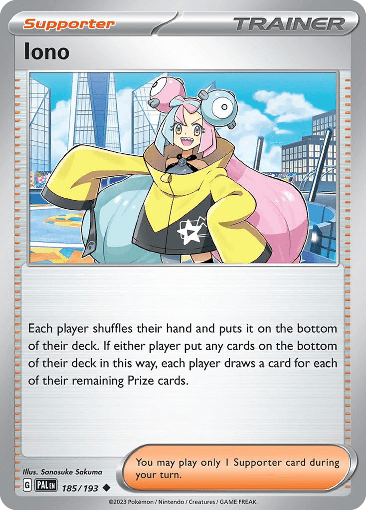 Iono (SV02 185/193) card