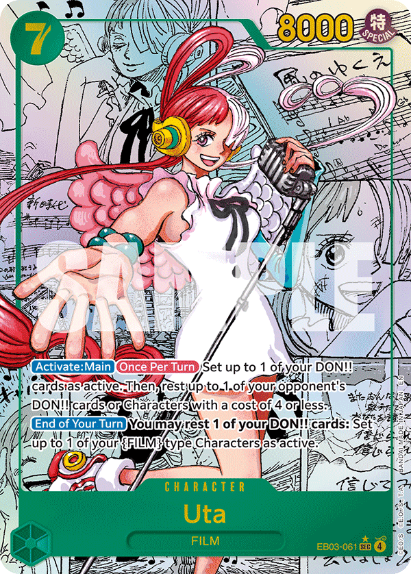 Uta (Manga) (EB03-061) card