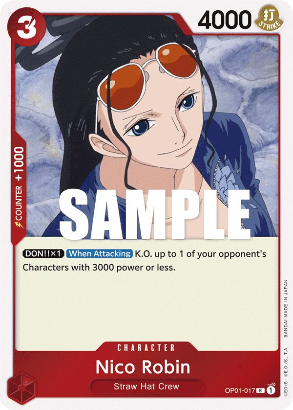 Nico Robin card art