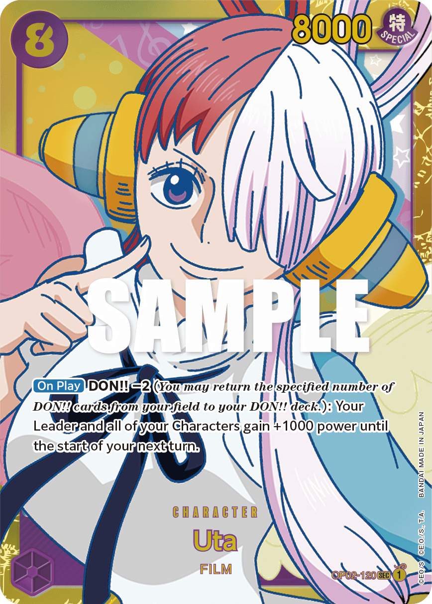 Uta (OP02-120) card
