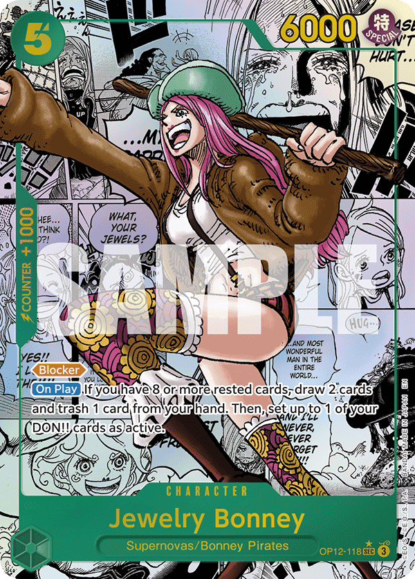 Jewelry Bonney card art