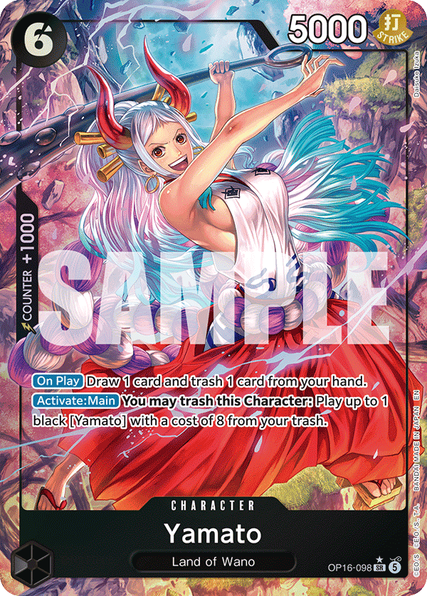 Yamato (098) (Alternate Art) (OP16-098) card