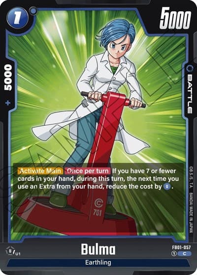 Bulma (FB01-057) card