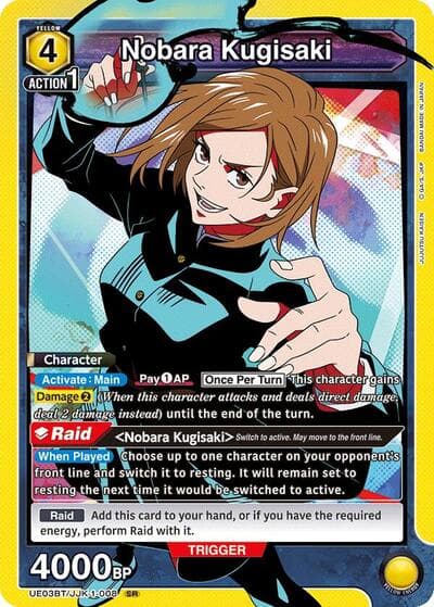 Nobara Kugisaki (Super Rare) (UE03BT/JJK-1-008) card
