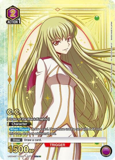 C.C. (2-Star Alt Art) (UE04BT/CGH-1-007) card